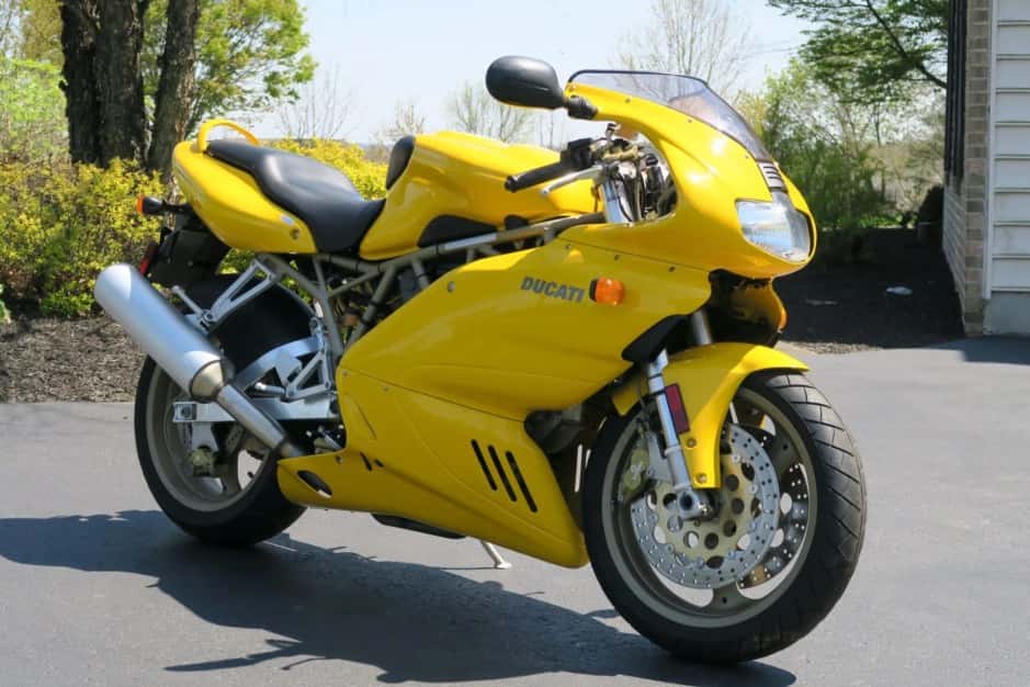 1999 Ducati 750, 800, 900, & 1000 Supersport (1988-2007) sold for $3,900