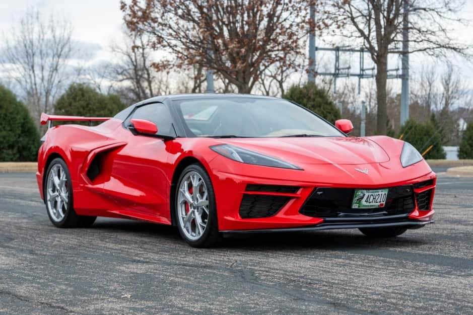 2022 Chevrolet Corvette C8 Stingray Convertible sold for $68,500
