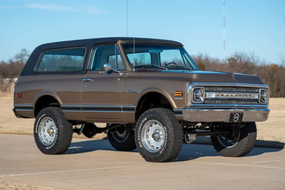 1970 Chevrolet K5 Blazer 1969-1972 sold for $153,210
