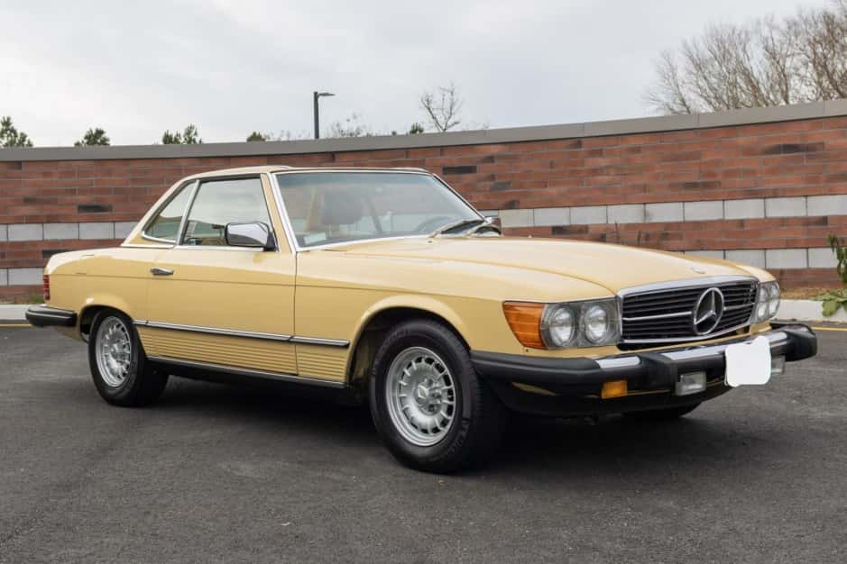 1984 Mercedes-Benz R107 SL sold for $35,750