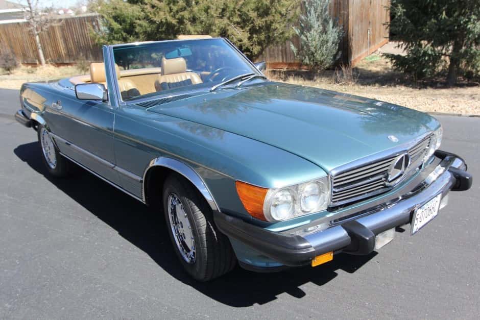 1987 Mercedes-Benz R107 SL sold for $28,000