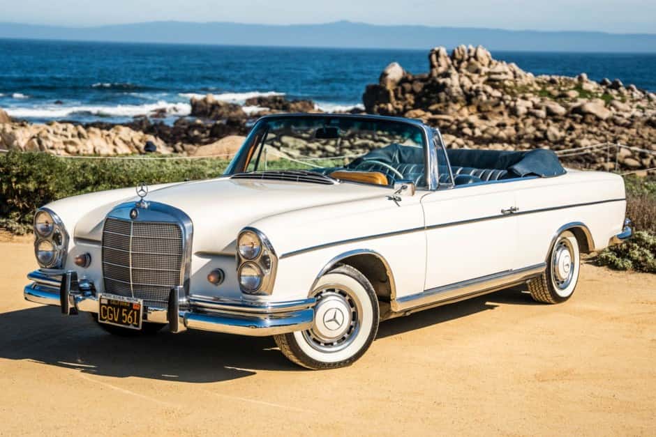 1963 Mercedes-Benz W111 Coupe & Cabriolet sold for $64,000