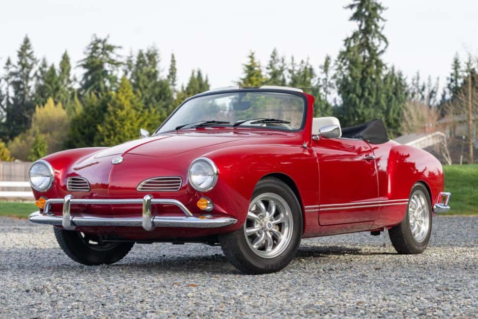 1969 Volkswagen Karmann Ghia sold for $31,500