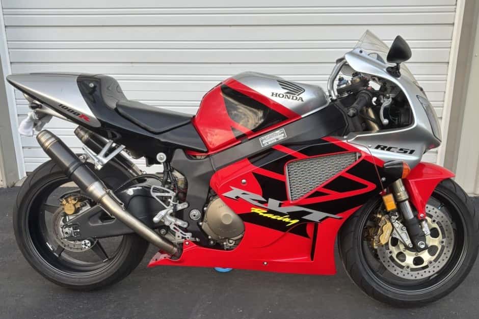 2003 Honda RC51 sold for $7,600