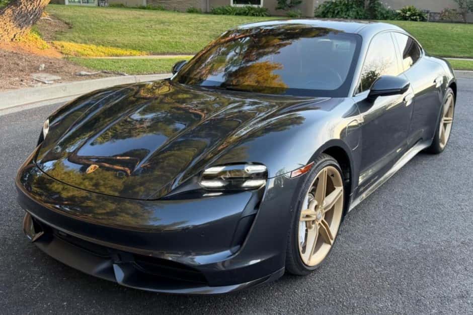 2020 Porsche Taycan sold for $45,900