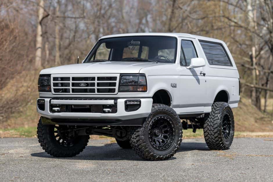 1996 Ford Bronco 4th-5th Generations 1987-1996 sold for $53,008