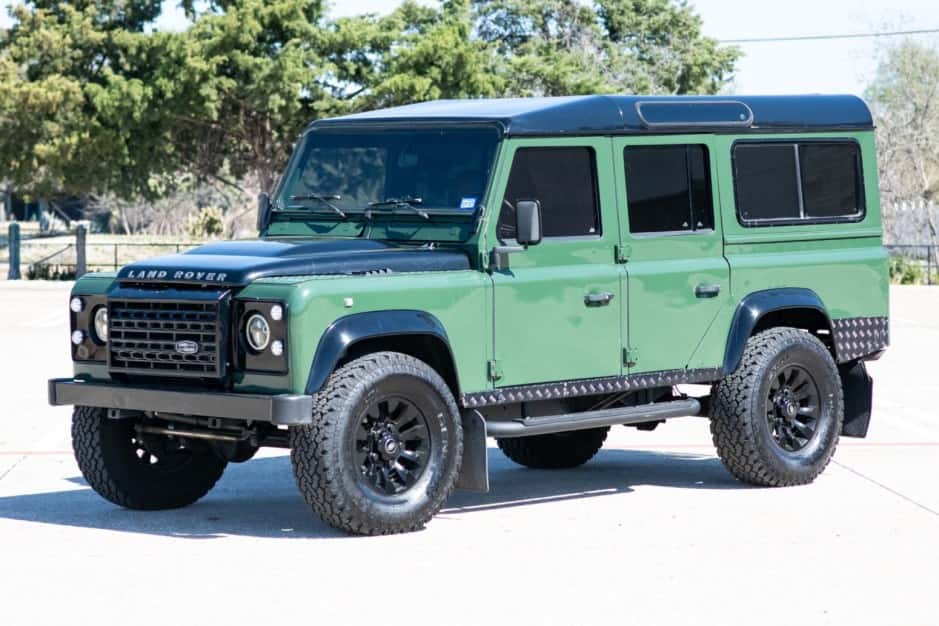 1995 Land Rover 110 / Defender 110 (Euro Spec) sold for $51,000