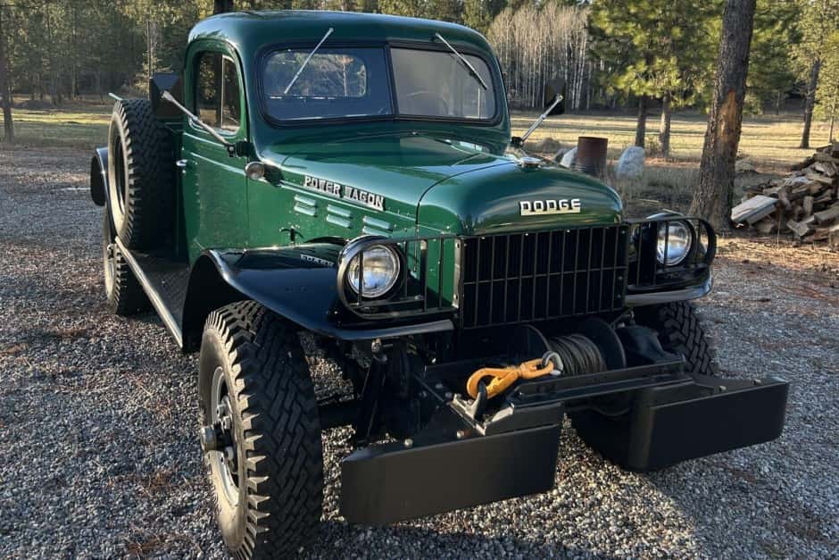 1948 Dodge Power Wagon sold for $62,000