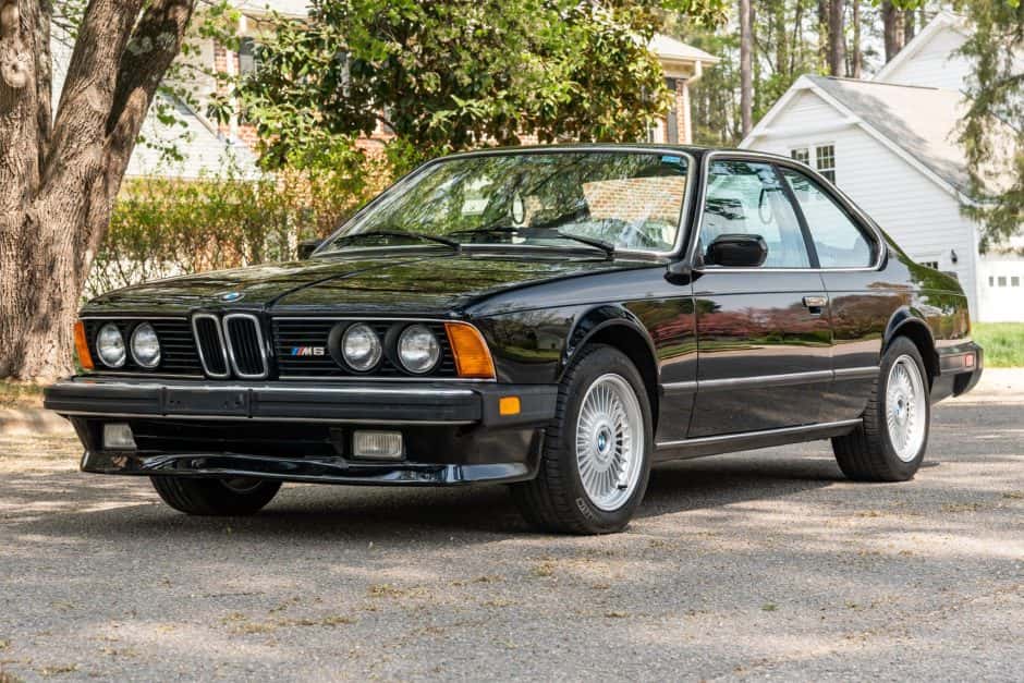 1987 BMW E24 M6 & M635CSi sold for $27,000