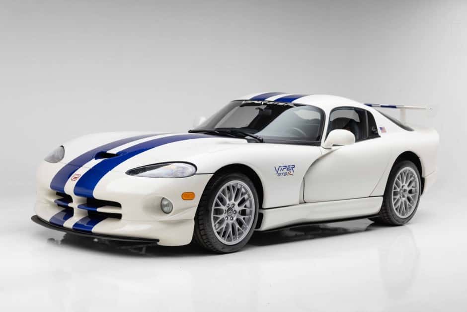 1998 Dodge Viper SR II (1996-2002) sold for $203,777
