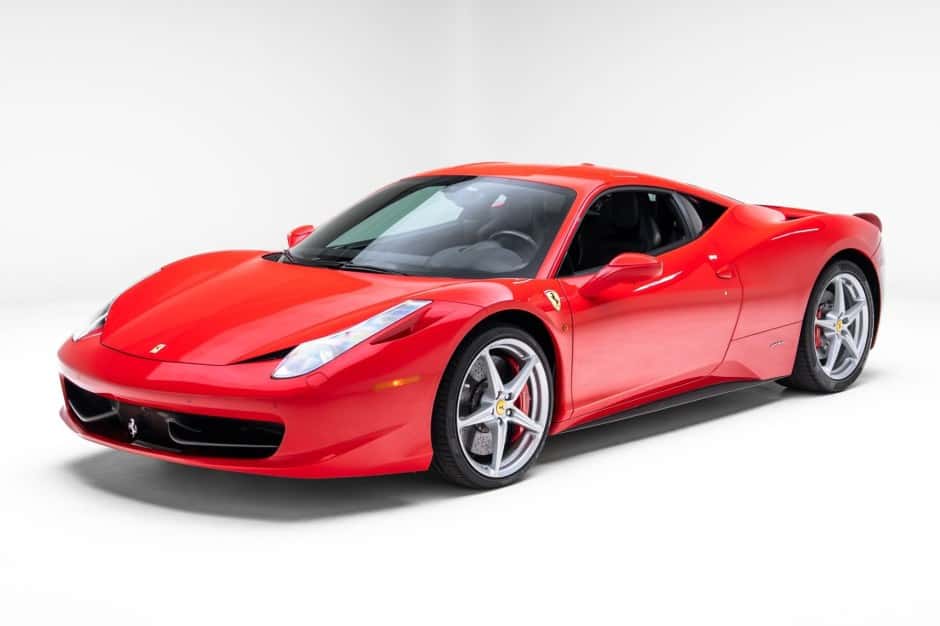 2012 Ferrari 458 sold for $234,000