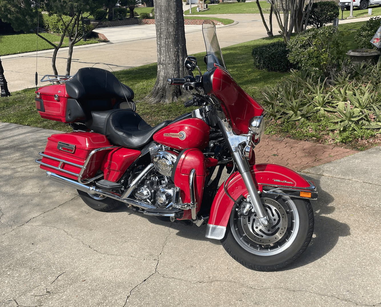 2007 Harley-Davidson Ultra Classic Electra Glide sold for $5,250