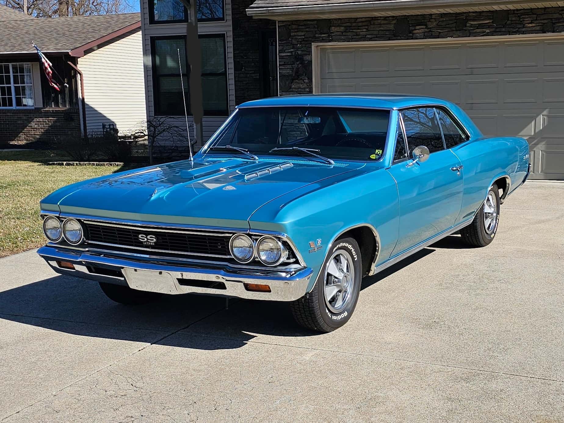 1966 Chevrolet Chevelle sold for $64,000