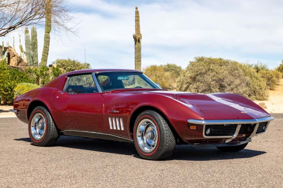 1969 Chevrolet Corvette C3 Coupe (1968-1972) sold for $73,000