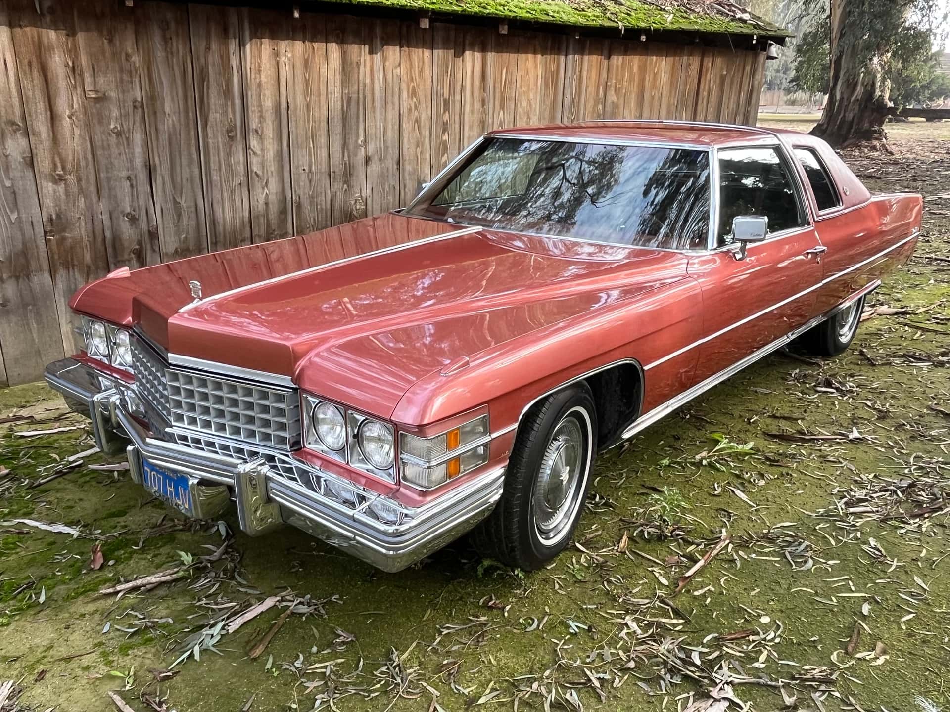 1974 Cadillac Coupe DeVille sold for $8,000