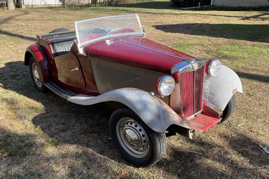 1953 MG TD sold for $3,100