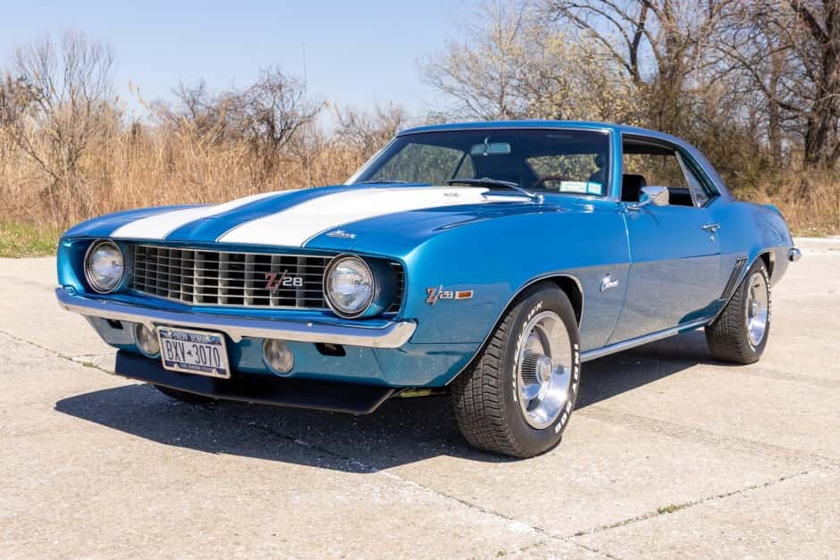 1969 Chevrolet Camaro (1st Generation – 1967-1969) sold for $80,000