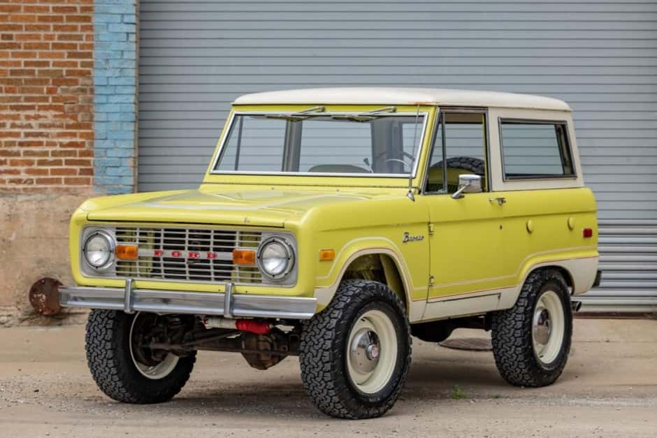 1973 Ford Bronco U13/U14/U15 1966-1977 sold for $58,302