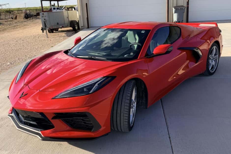 2021 Chevrolet Corvette C8 Stingray Coupe sold for $59,000