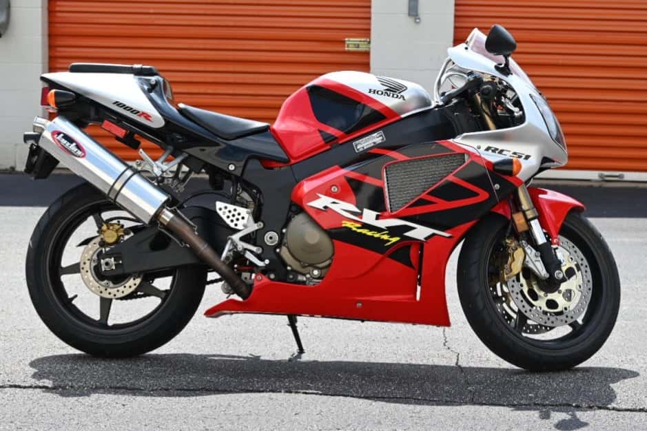 2003 Honda RC51 sold for $10,000