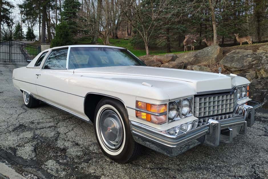 1974 Cadillac DeVille sold for $35,555