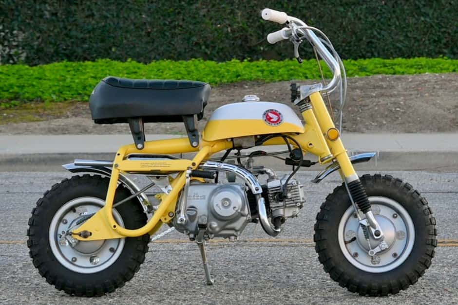 1970 Honda Z50 sold for $3,100