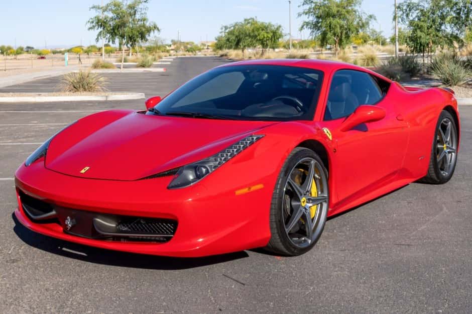 2014 Ferrari 458 sold for $202,000