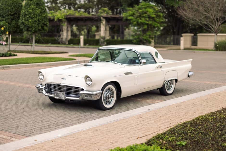 1957 Ford Thunderbird (1955-1957) sold for $42,500