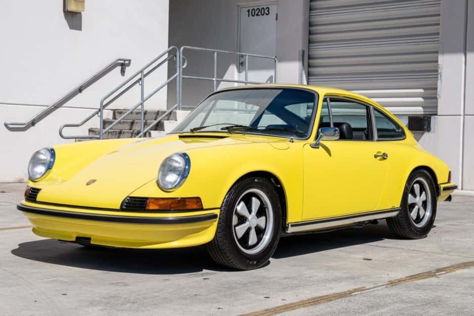 1973 Porsche LWB 911T (1969-1973) sold for $89,000