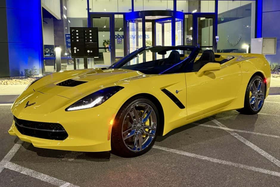 2015 Chevrolet Corvette C7 Stingray Convertible sold for $49,750