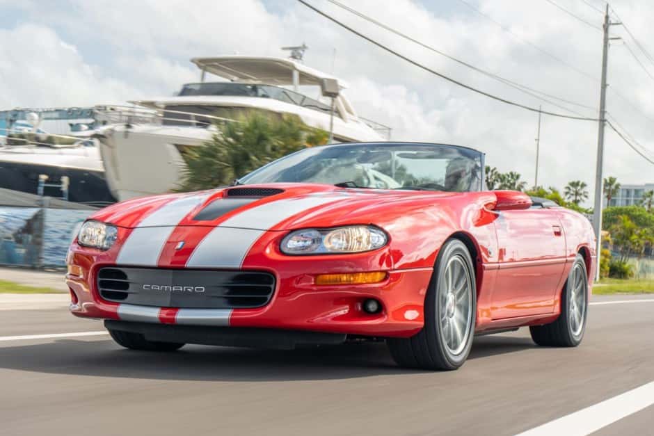 2002 Chevrolet Camaro (4th Generation – 1993-2002) sold for $24,250