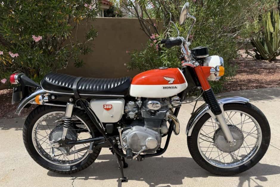 1968 Honda CB350 & CL350 sold for $8,200