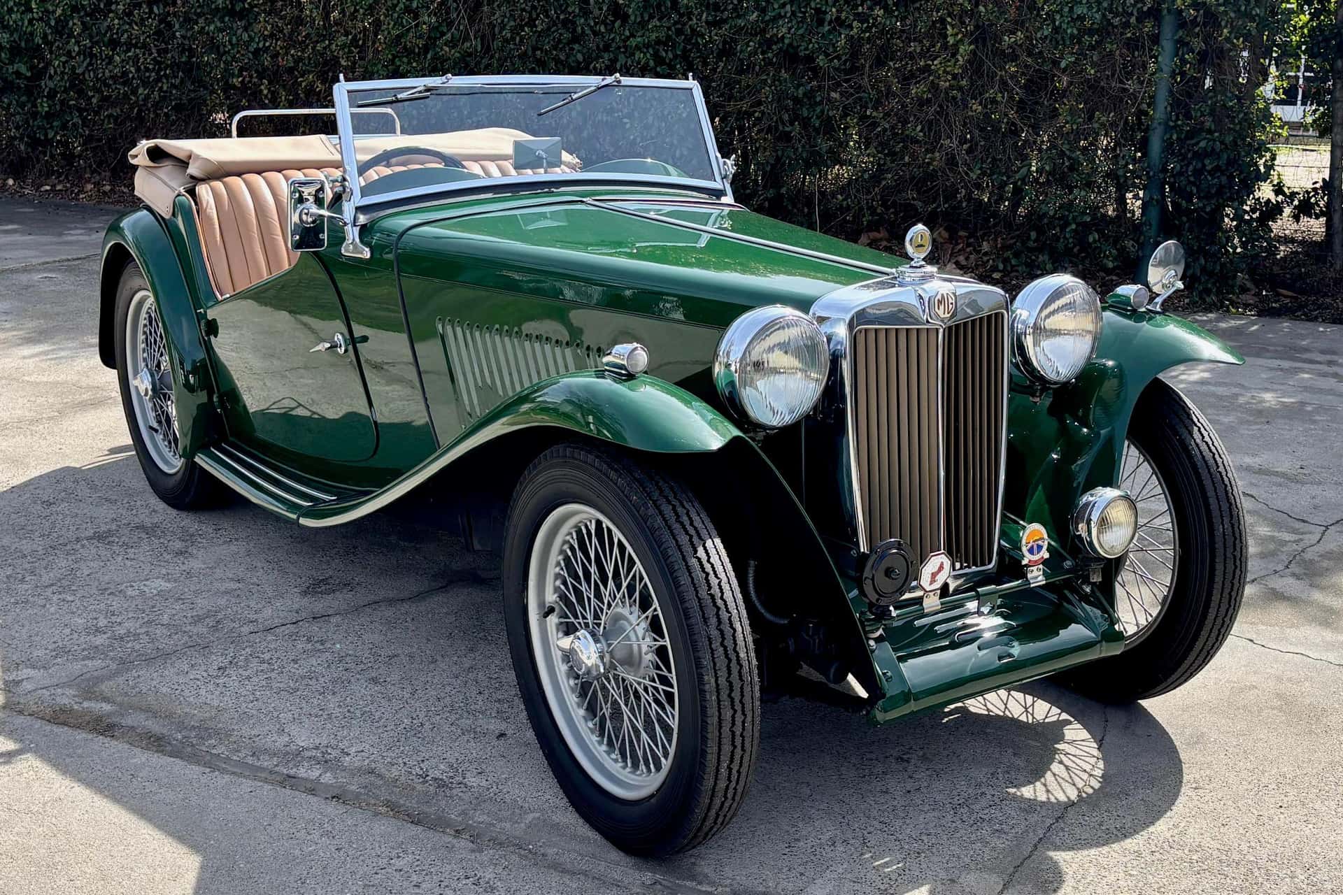 1947 MG TC sold for $29,500