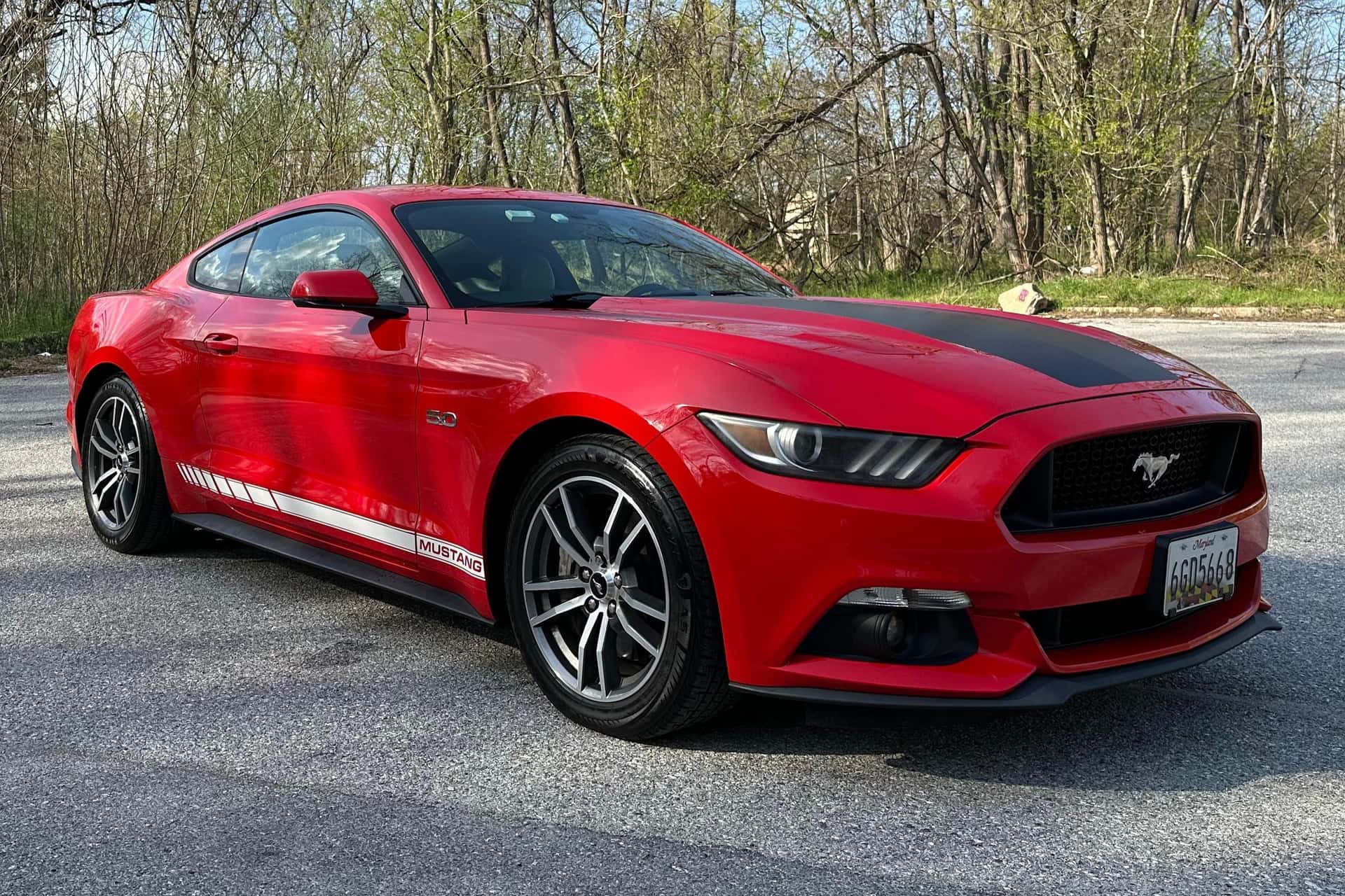 2015 Ford Mustang sold for $15,350