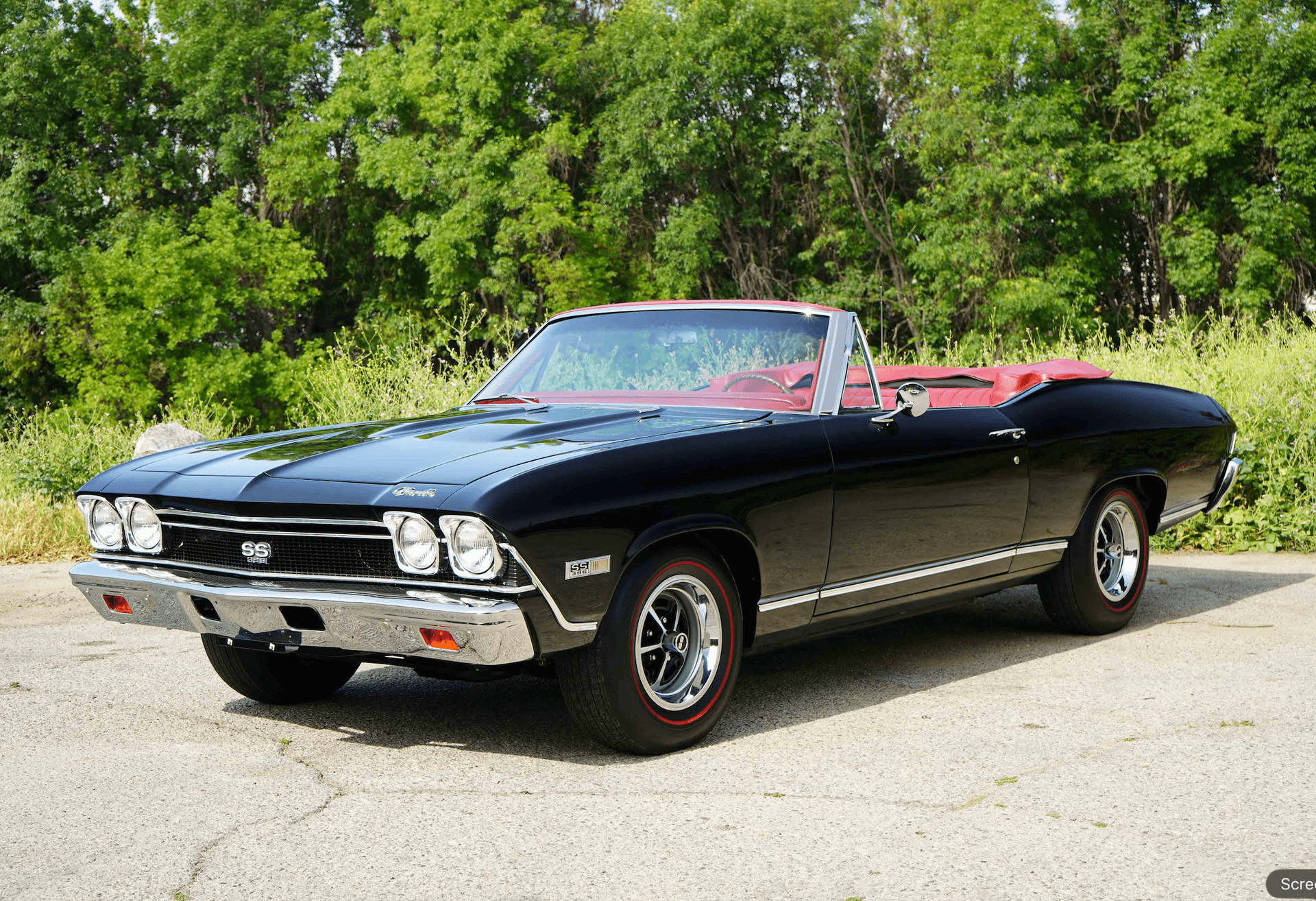 1968 Chevrolet Chevelle sold for $72,000