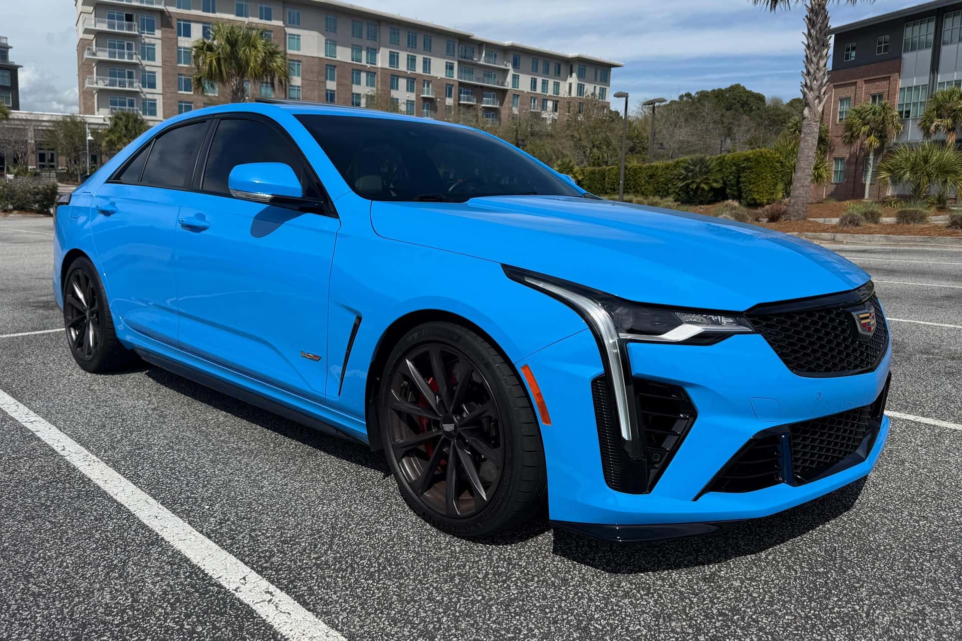 2022 Cadillac CT4-V sold for $59,500