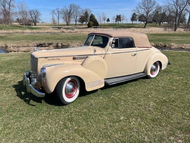 1941 Packard Super Eight 160 Deluxe Convertible sold for $51,450