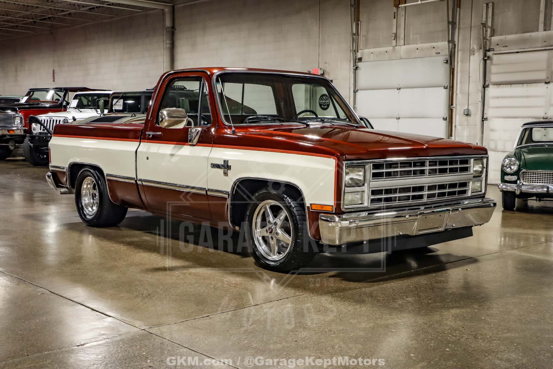 1986 Chevrolet C10 Scottsdale sold for $34,650