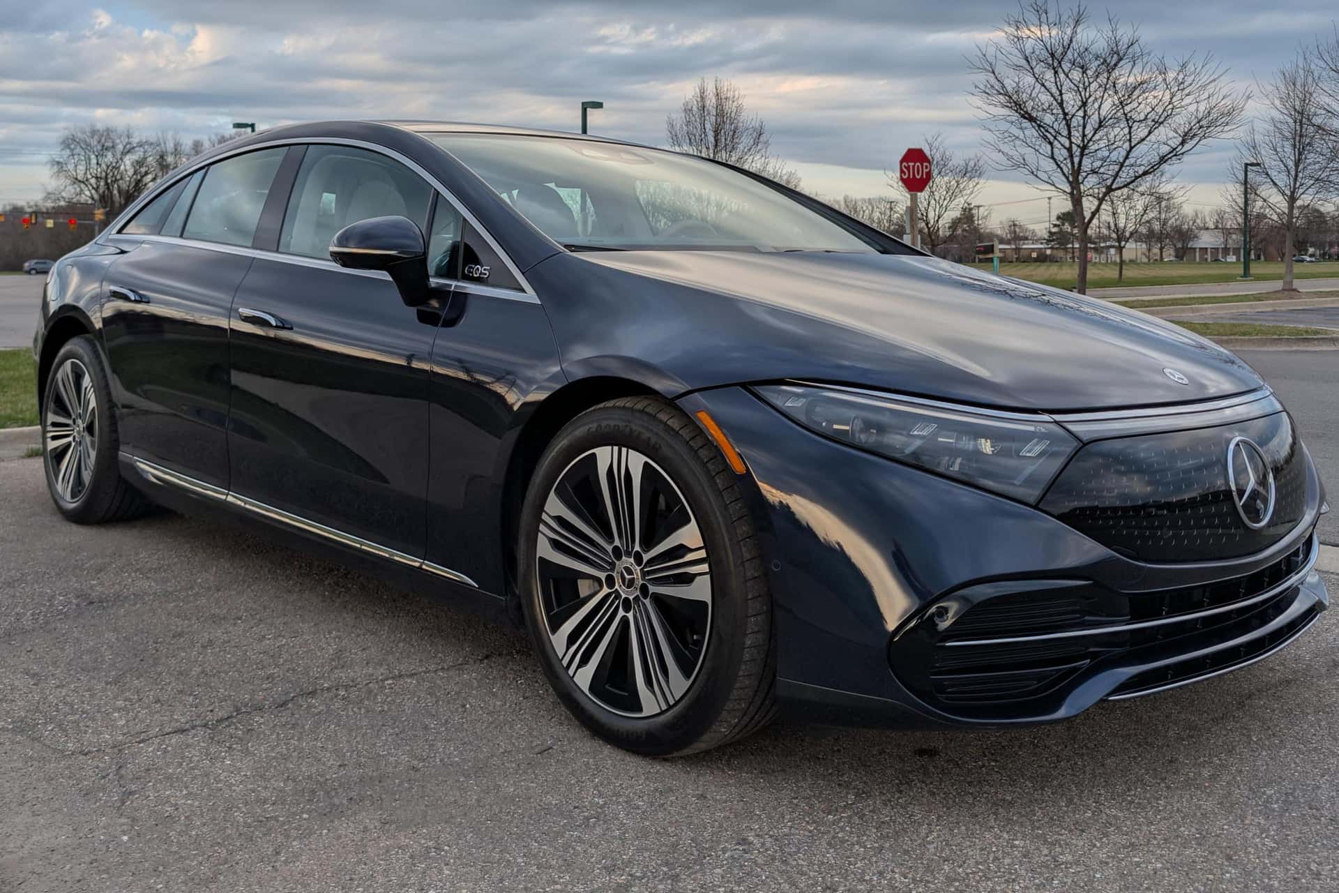 2022 Mercedes-Benz EQS sold for $36,250