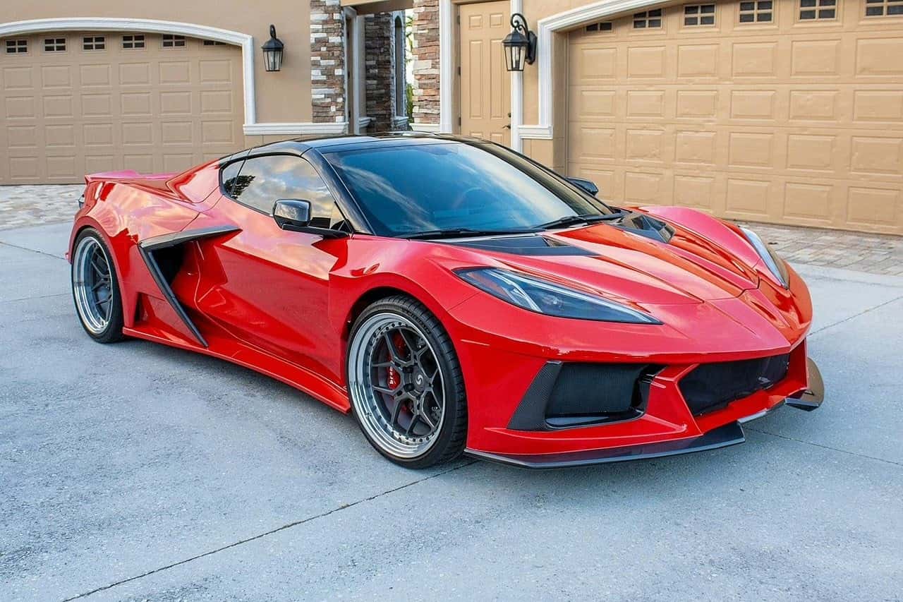 2021 Chevrolet Corvette 3LT C8RR Widebody sold for $88,725