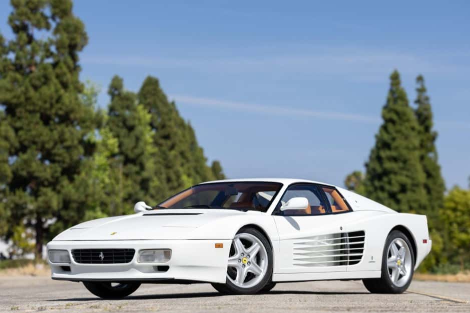 1992 Ferrari Testarossa sold for $486,000