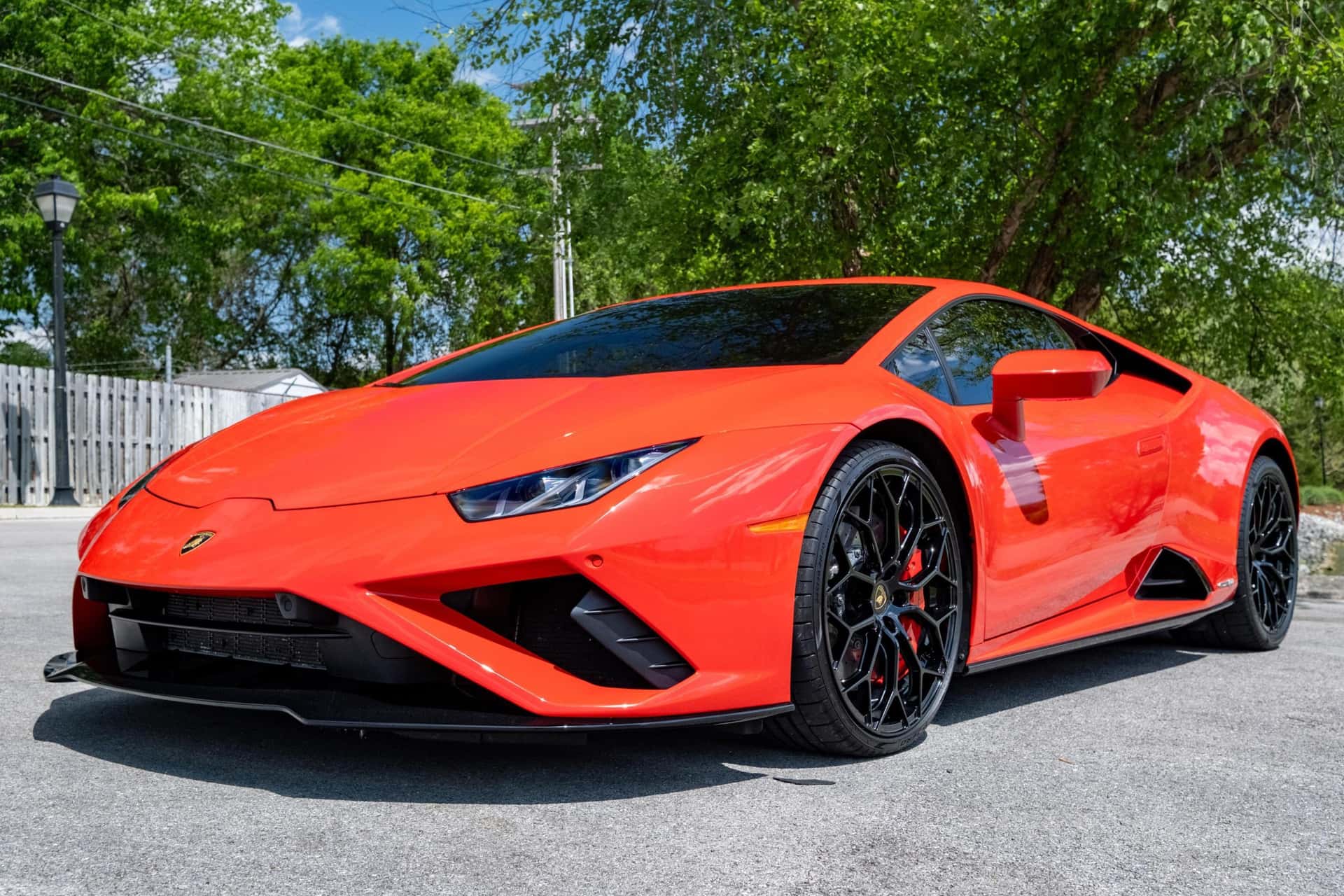 2021 Lamborghini Huracan sold for $263,000