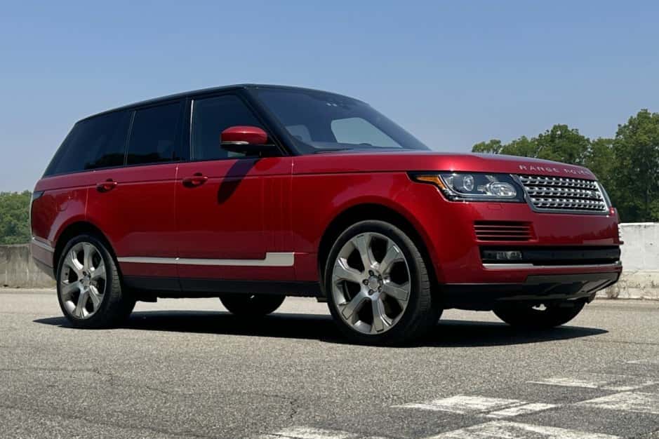 2017 Land Rover Range Rover L405 sold for $24,333