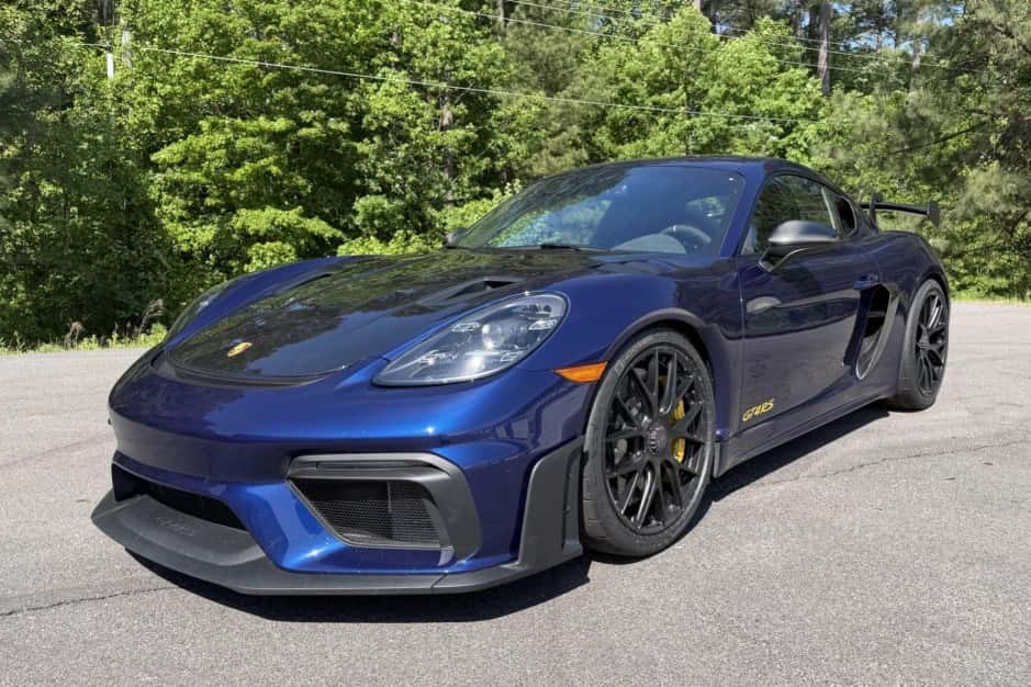 2024 Porsche Cayman GT4 sold for $185,000