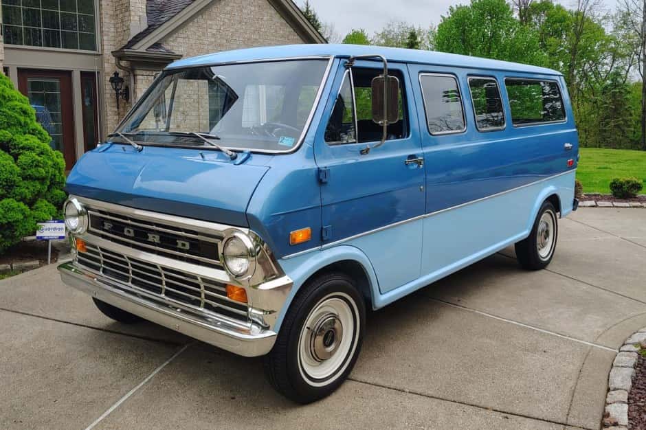 1972 Ford Econoline Van sold for $0