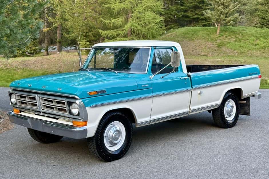1972 Ford F-Series 1967-1972 sold for $19,250