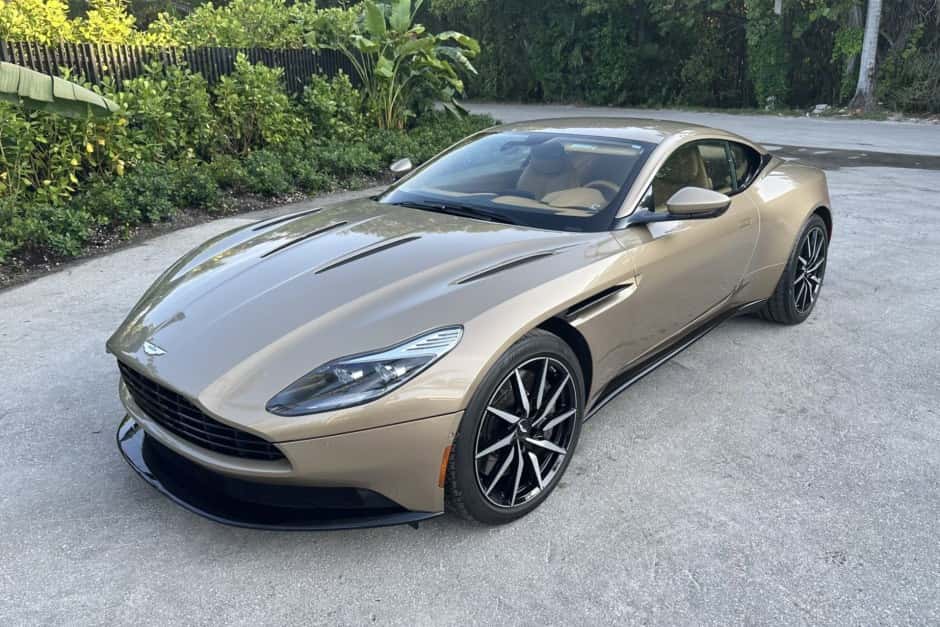 2018 Aston Martin DB11 sold for $95,500
