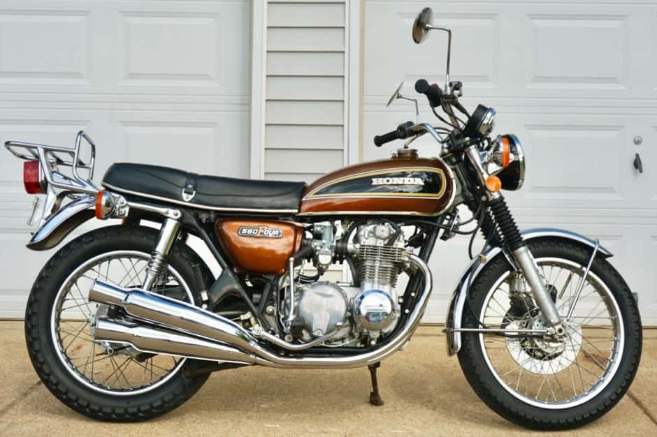 1976 Honda CB500 Four & CB550 sold for $5,500
