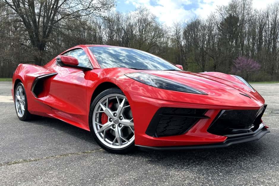2020 Chevrolet Corvette C8 Stingray Coupe sold for $58,000