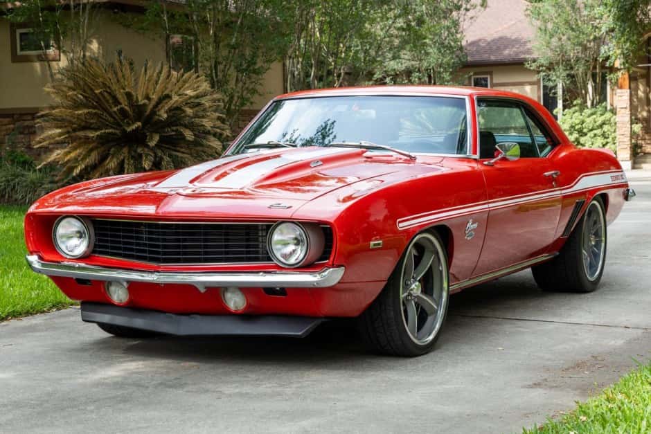 1969 Chevrolet Camaro (1st Generation – 1967-1969) sold for $83,500